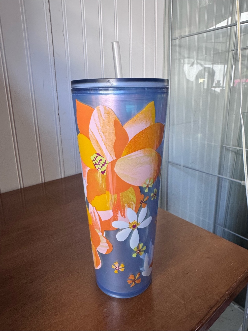 Starbucks Blue Translucent Tumbler